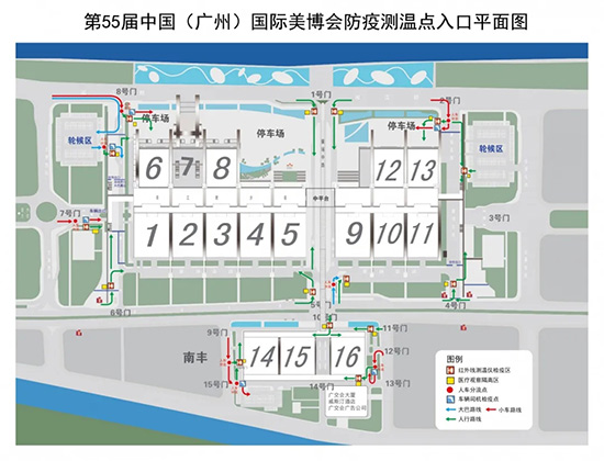 入口平面圖